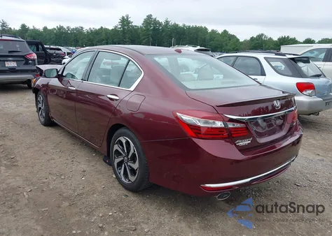 2016 Honda Accord Ex-L V-6 from USA, damaged, VIN 1HGCR3F87GA000696